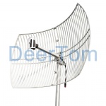 2500-2700MHz Grid Parabolic Antena 24dBi