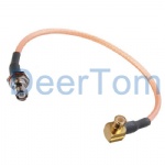 MCX to RP-TNC Female Pigtail Cable