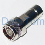 RF N Male Connector for 1/4'' Superflexible Cable