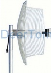 1710-1880MHz 1800MHz Grid Parabolic Antenna 22dBi